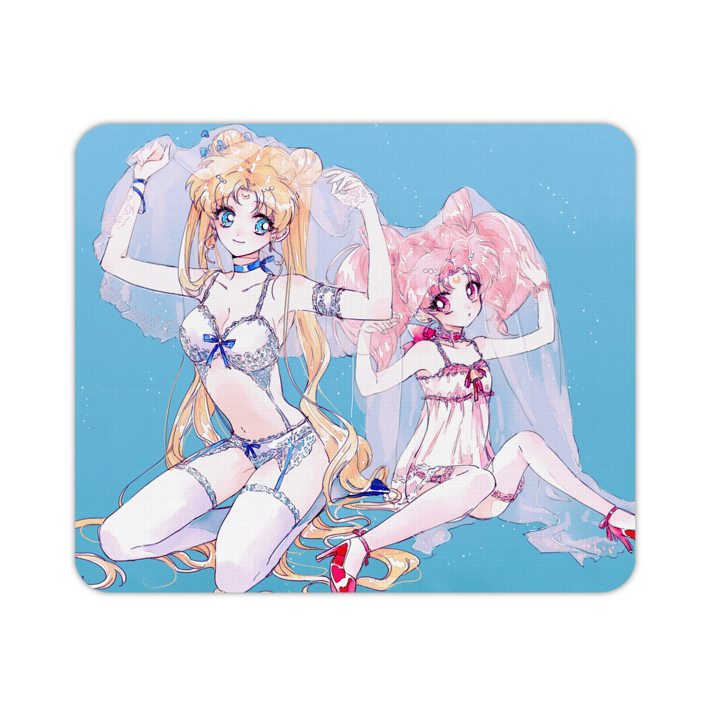 （画像用） 美少女戦士セーラームーン Sailor Moon マウスパッド ステッチ加工 ラバー素材 防水 滑り止め 超薄型 ゲーミング/オフィス対応