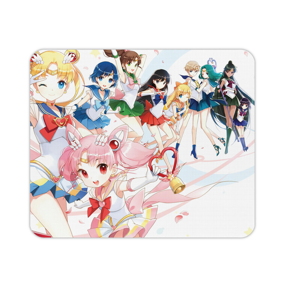 （画像用） 美少女戦士セーラームーン Sailor Moon マウスパッド ステッチ加工 ラバー素材 防水 滑り止め 超薄型 ゲーミング/オフィス対応