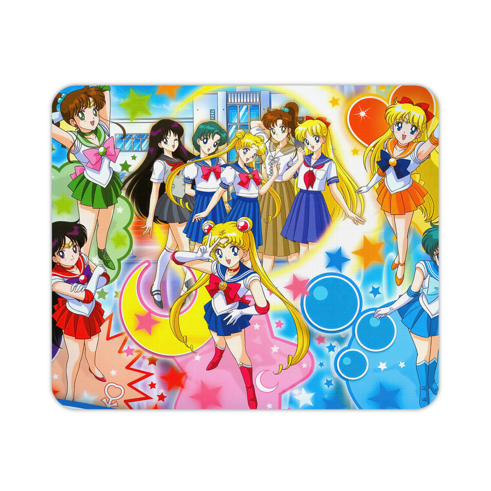 （画像用） 美少女戦士セーラームーン Sailor Moon マウスパッド ステッチ加工 ラバー素材 防水 滑り止め 超薄型 ゲーミング/オフィス対応