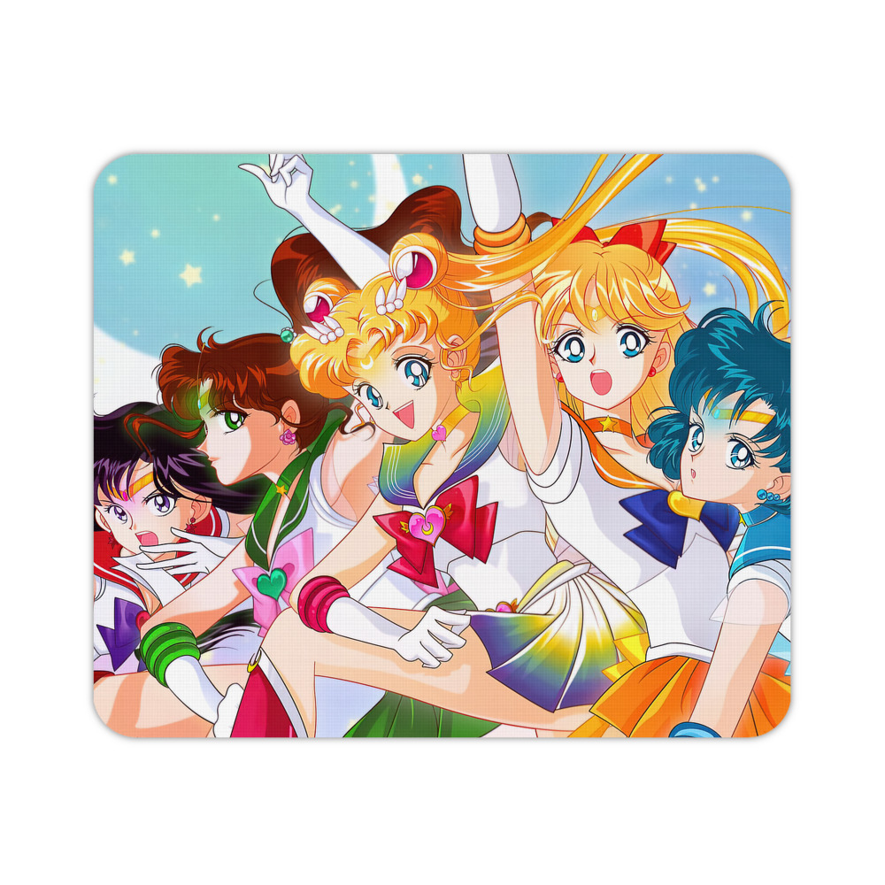 （画像用） 美少女戦士セーラームーン Sailor Moon マウスパッド ステッチ加工 ラバー素材 防水 滑り止め 超薄型 ゲーミング/オフィス対応
