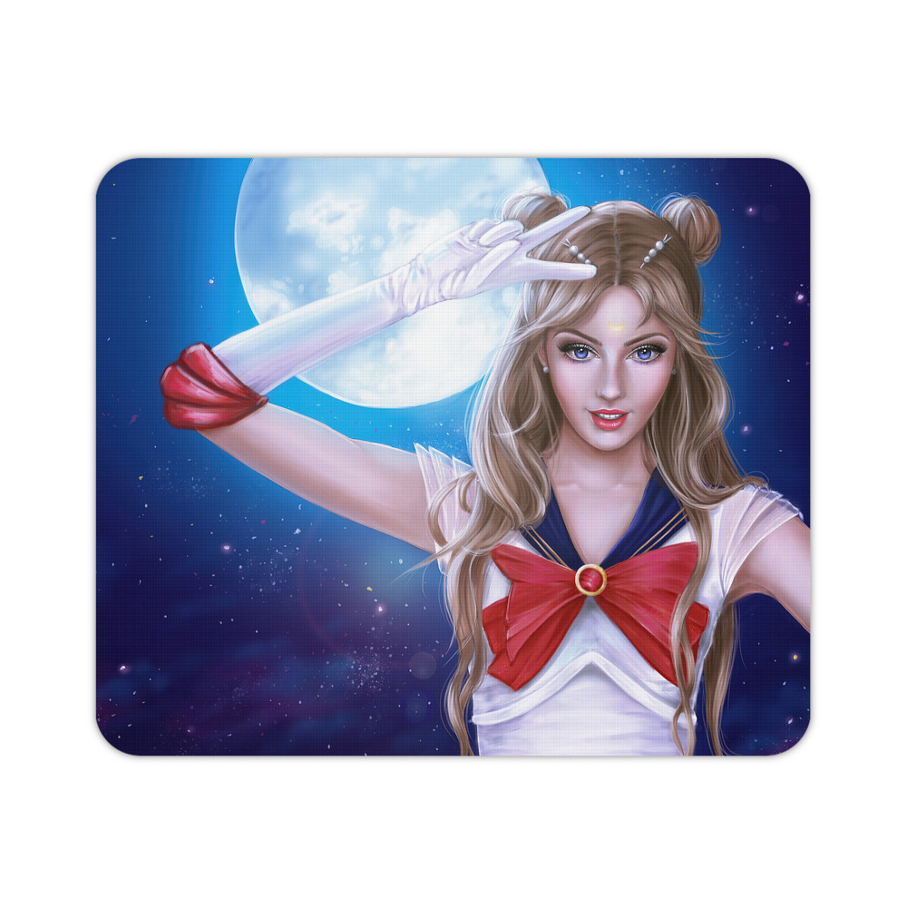 （画像用） 美少女戦士セーラームーン Sailor Moon マウスパッド ステッチ加工 ラバー素材 防水 滑り止め 超薄型 ゲーミング/オフィス対応