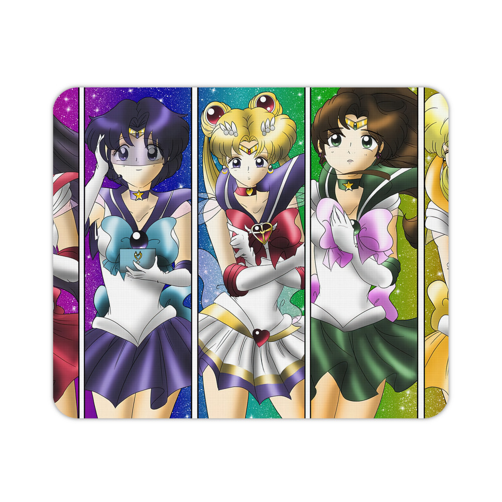 （画像用） 美少女戦士セーラームーン Sailor Moon マウスパッド ステッチ加工 ラバー素材 防水 滑り止め 超薄型 ゲーミング/オフィス対応