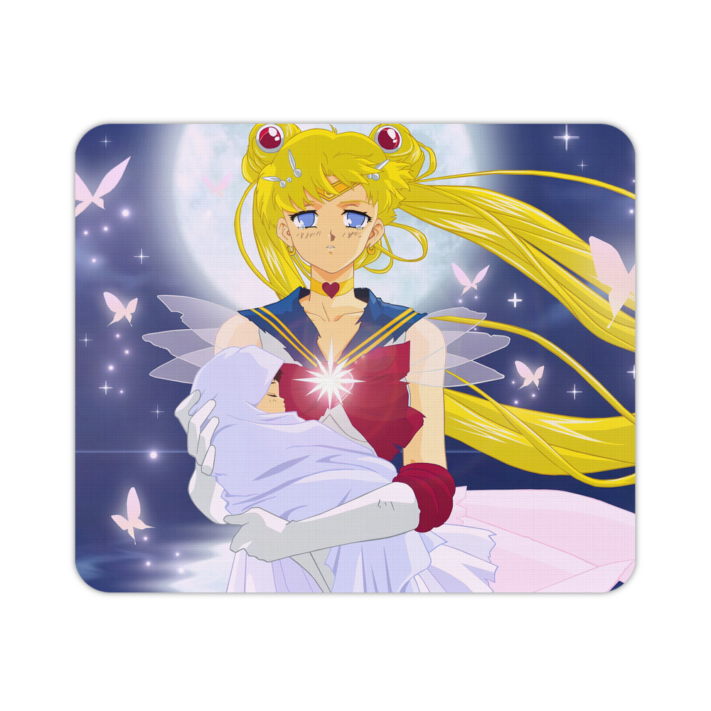（画像用） 美少女戦士セーラームーン Sailor Moon マウスパッド ステッチ加工 ラバー素材 防水 滑り止め 超薄型 ゲーミング/オフィス対応