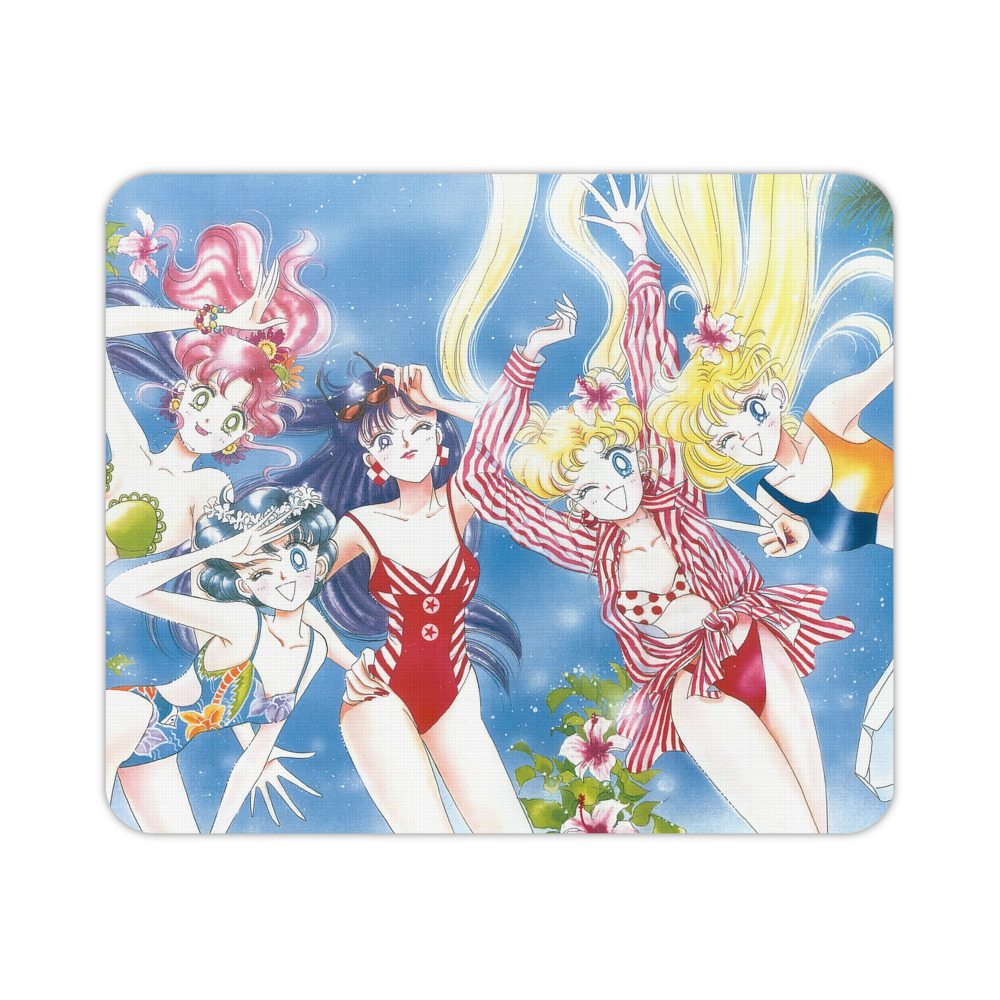 （画像用） 美少女戦士セーラームーン Sailor Moon マウスパッド ステッチ加工 ラバー素材 防水 滑り止め 超薄型 ゲーミング/オフィス対応