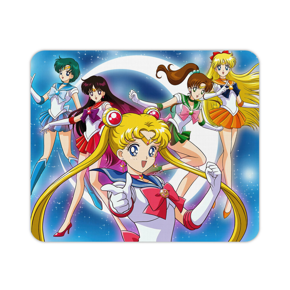 （画像用） 美少女戦士セーラームーン Sailor Moon マウスパッド ステッチ加工 ラバー素材 防水 滑り止め 超薄型 ゲーミング/オフィス対応