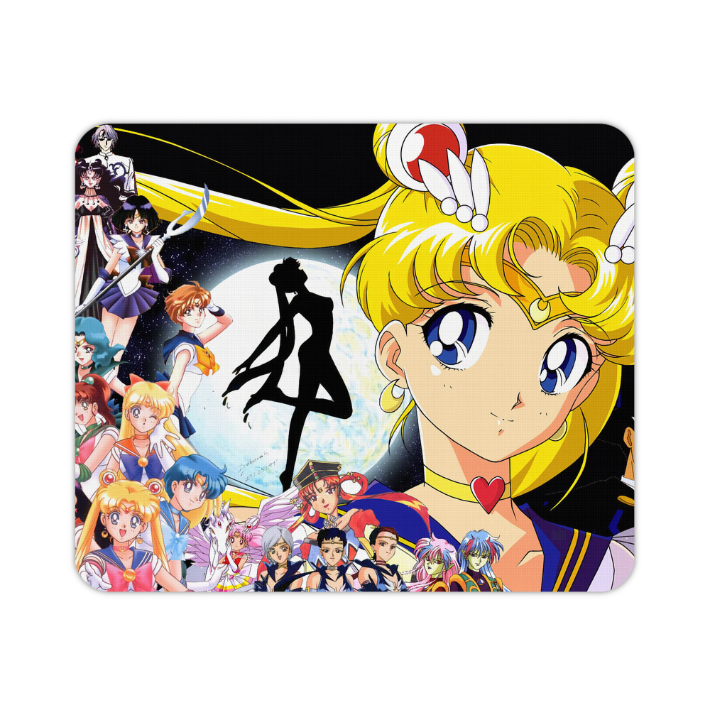 （画像用） 美少女戦士セーラームーン Sailor Moon マウスパッド ステッチ加工 ラバー素材 防水 滑り止め 超薄型 ゲーミング/オフィス対応