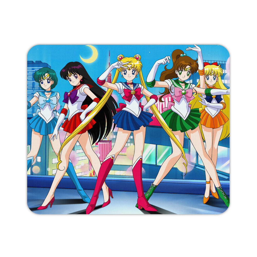 （画像用） 美少女戦士セーラームーン Sailor Moon マウスパッド ステッチ加工 ラバー素材 防水 滑り止め 超薄型 ゲーミング/オフィス対応