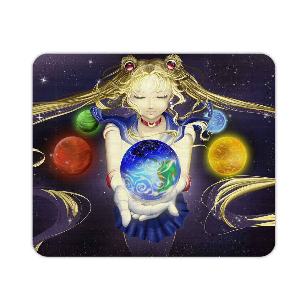 （画像用） 美少女戦士セーラームーン Sailor Moon マウスパッド ステッチ加工 ラバー素材 防水 滑り止め 超薄型 ゲーミング/オフィス対応