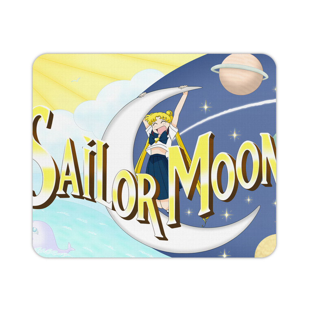 （画像用） 美少女戦士セーラームーン Sailor Moon マウスパッド ステッチ加工 ラバー素材 防水 滑り止め 超薄型 ゲーミング/オフィス対応
