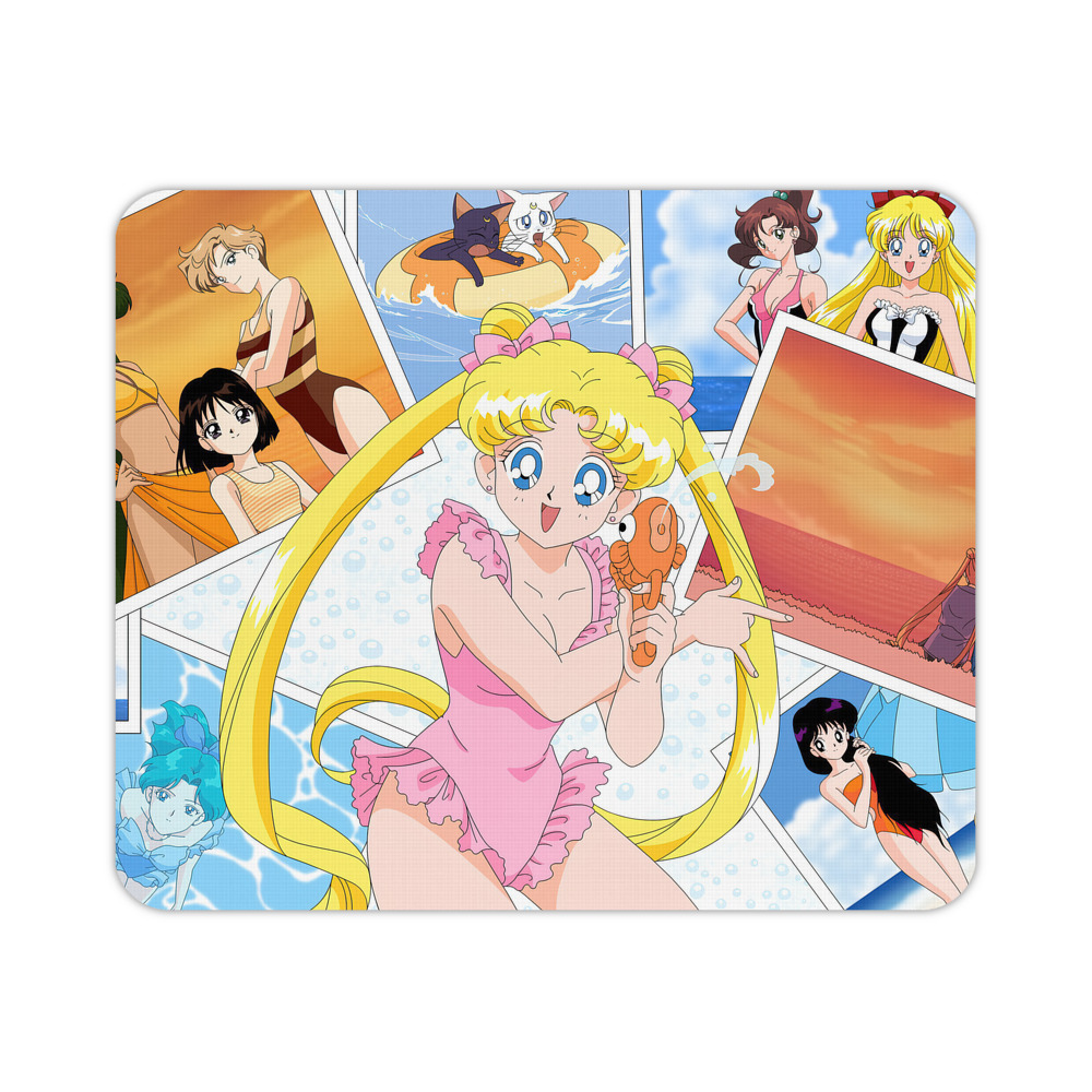 （画像用） 美少女戦士セーラームーン Sailor Moon マウスパッド ステッチ加工 ラバー素材 防水 滑り止め 超薄型 ゲーミング/オフィス対応