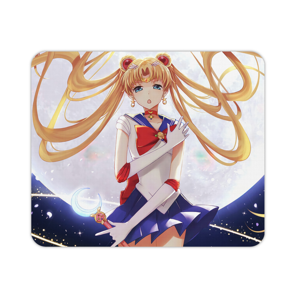 （画像用） 美少女戦士セーラームーン Sailor Moon マウスパッド ステッチ加工 ラバー素材 防水 滑り止め 超薄型 ゲーミング/オフィス対応