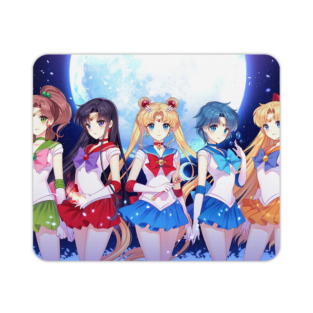 （画像用） 美少女戦士セーラームーン Sailor Moon マウスパッド ステッチ加工 ラバー素材 防水 滑り止め 超薄型 ゲーミング/オフィス対応
