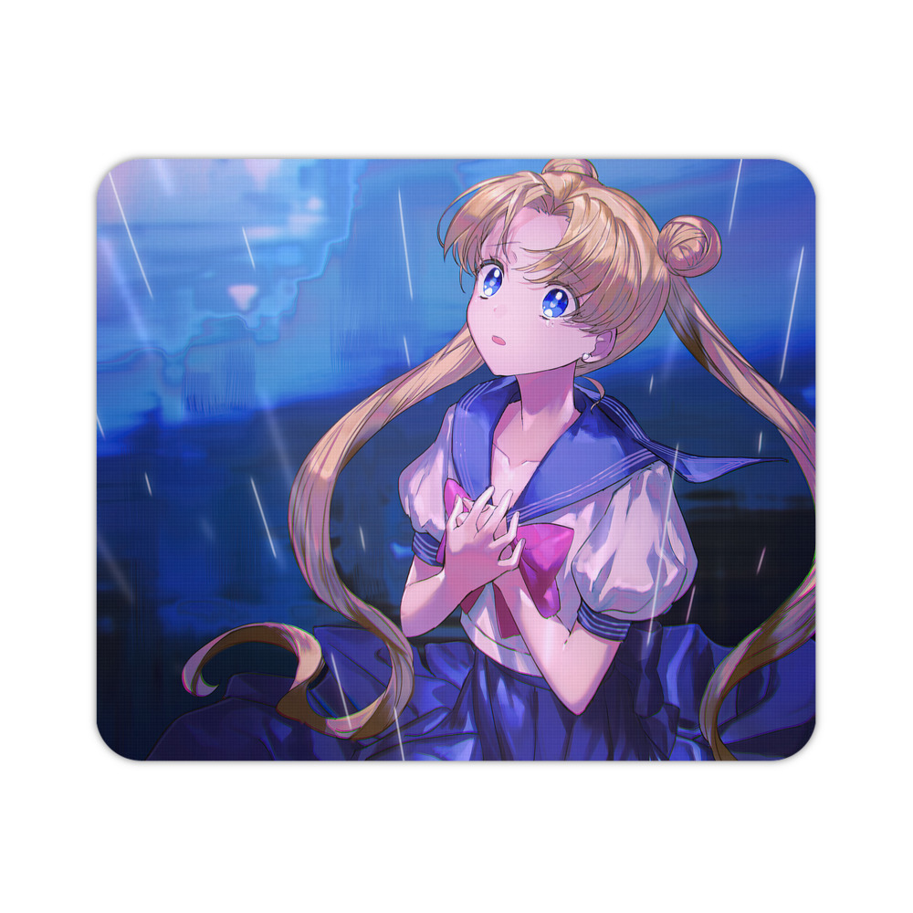 （画像用） 美少女戦士セーラームーン Sailor Moon マウスパッド ステッチ加工 ラバー素材 防水 滑り止め 超薄型 ゲーミング/オフィス対応