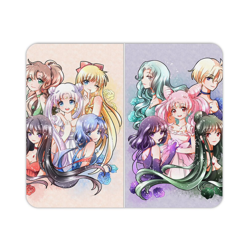 （画像用） 美少女戦士セーラームーン Sailor Moon マウスパッド ステッチ加工 ラバー素材 防水 滑り止め 超薄型 ゲーミング/オフィス対応