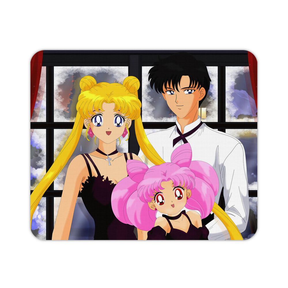 （画像用） 美少女戦士セーラームーン Sailor Moon マウスパッド ステッチ加工 ラバー素材 防水 滑り止め 超薄型 ゲーミング/オフィス対応