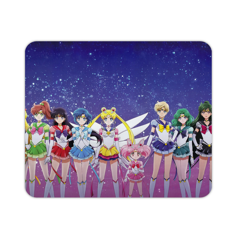 （画像用） 美少女戦士セーラームーン Sailor Moon マウスパッド ステッチ加工 ラバー素材 防水 滑り止め 超薄型 ゲーミング/オフィス対応