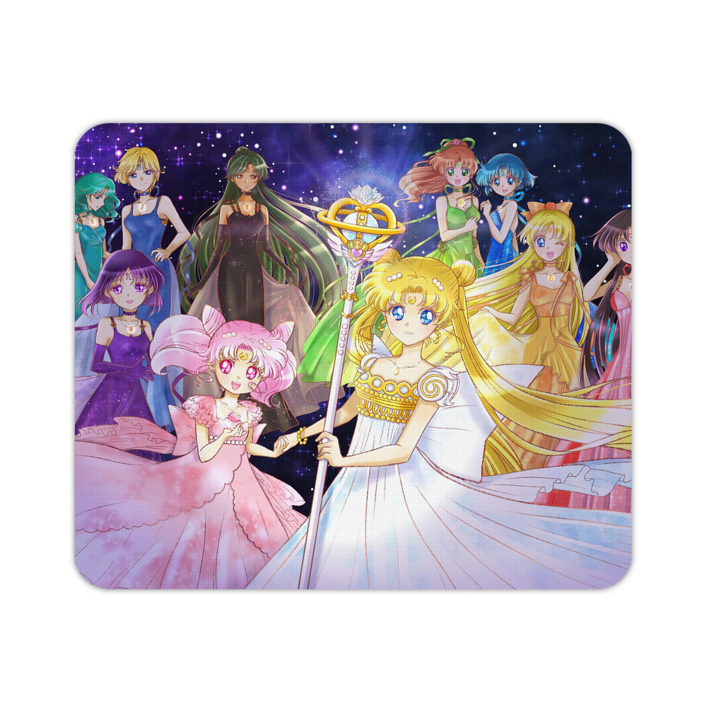 （画像用） 美少女戦士セーラームーン Sailor Moon マウスパッド ステッチ加工 ラバー素材 防水 滑り止め 超薄型 ゲーミング/オフィス対応