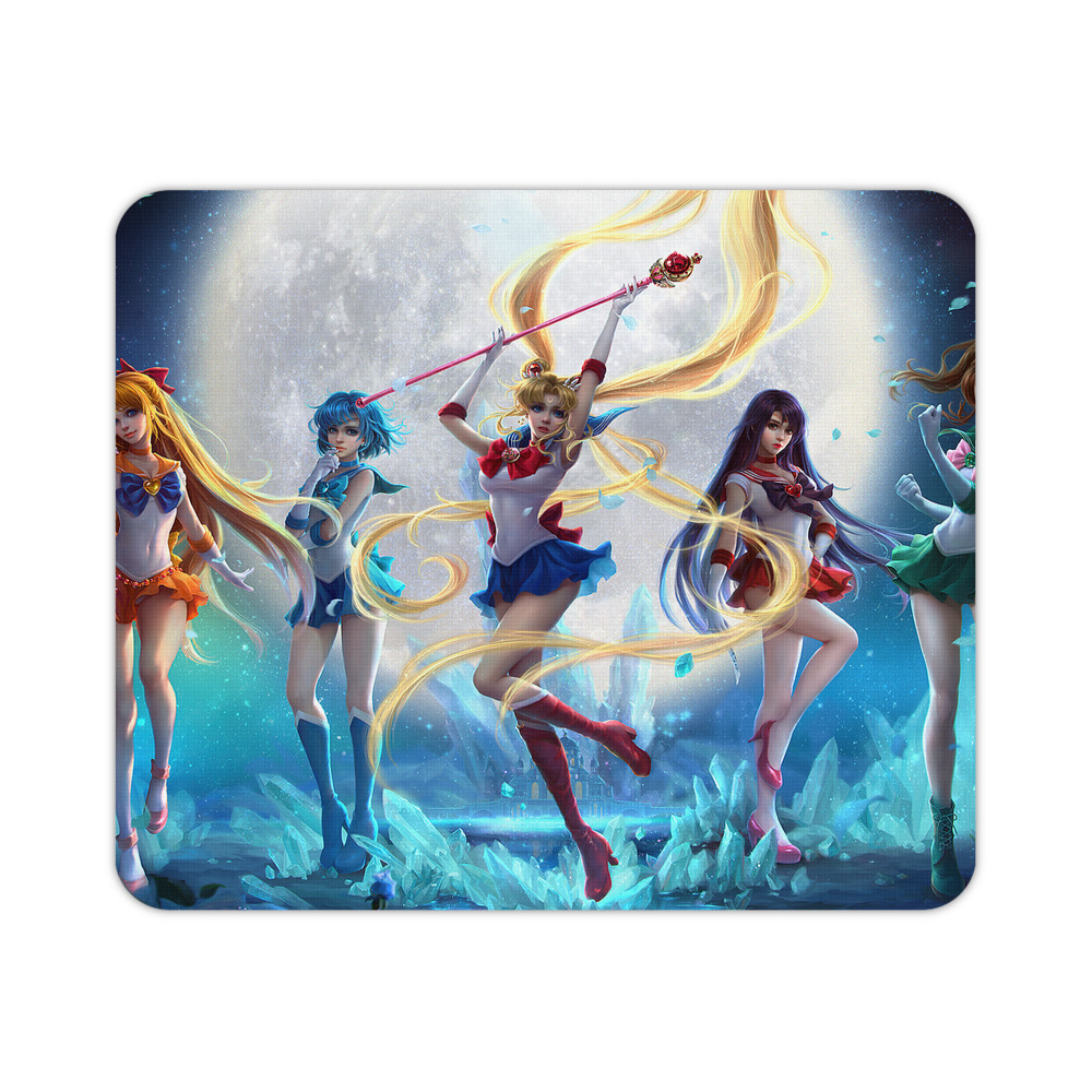 （画像用） 美少女戦士セーラームーン Sailor Moon マウスパッド ステッチ加工 ラバー素材 防水 滑り止め 超薄型 ゲーミング/オフィス対応