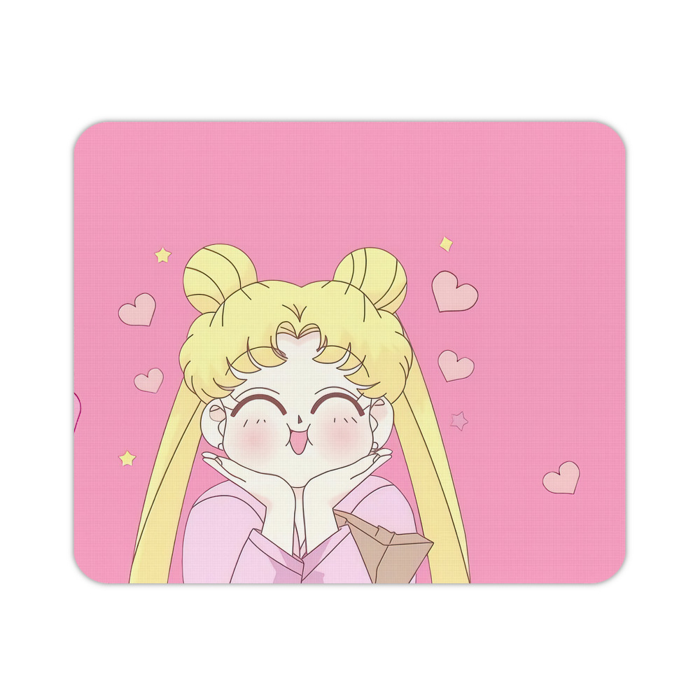 （画像用） 美少女戦士セーラームーン Sailor Moon マウスパッド ステッチ加工 ラバー素材 防水 滑り止め 超薄型 ゲーミング/オフィス対応
