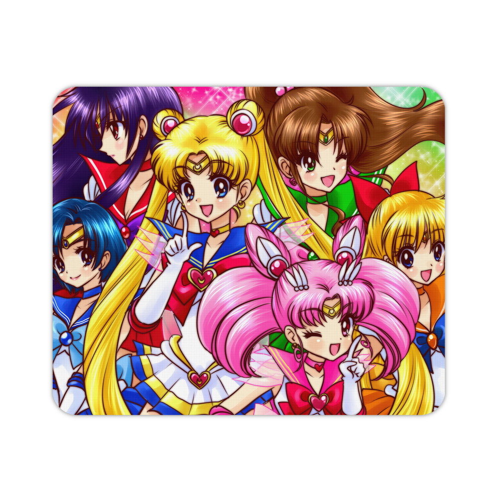 （画像用） 美少女戦士セーラームーン Sailor Moon マウスパッド ステッチ加工 ラバー素材 防水 滑り止め 超薄型 ゲーミング/オフィス対応
