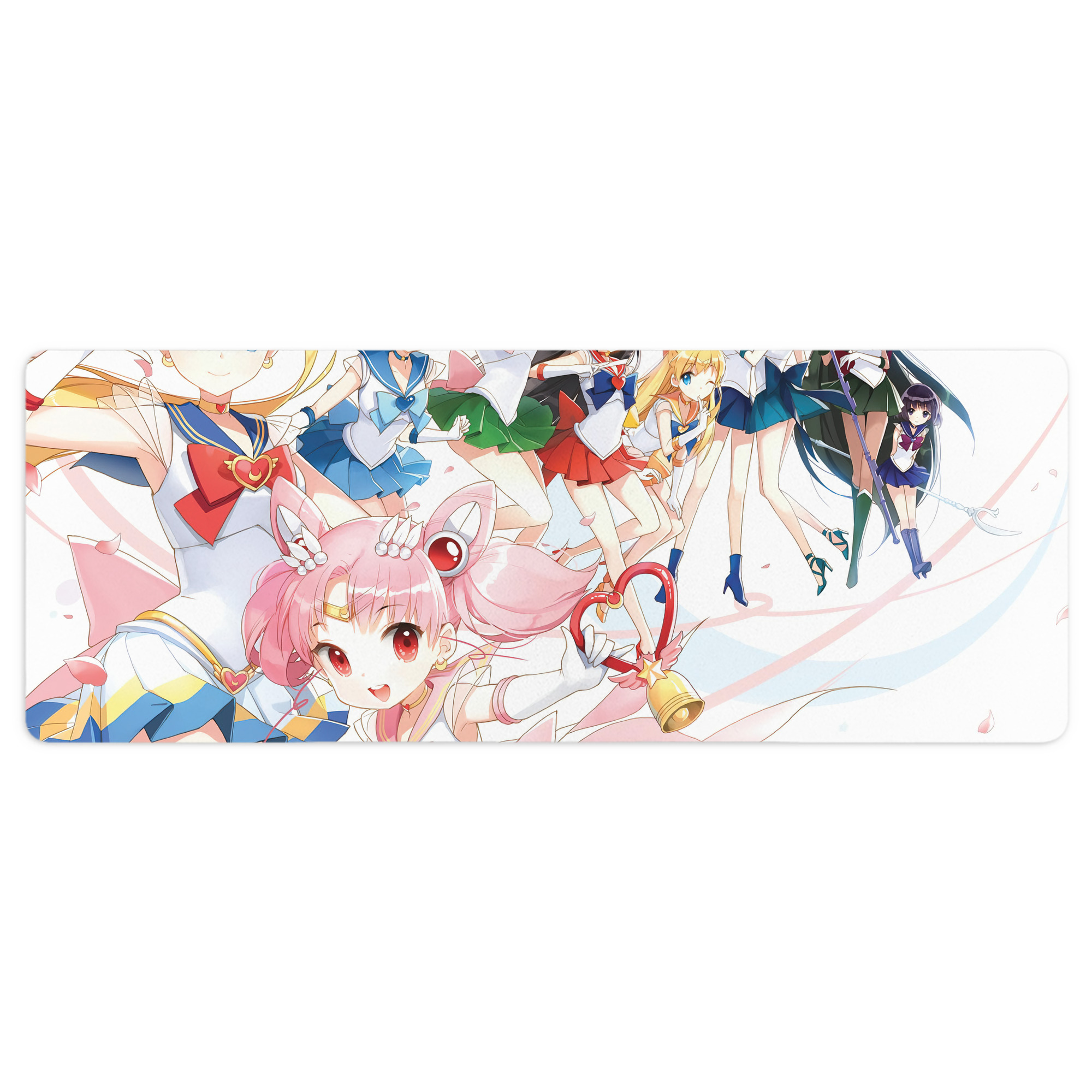 （画像用） 美少女戦士セーラームーン Sailor Moon ステッチ加工 大判デスクマット／滑り止めマウスパッド