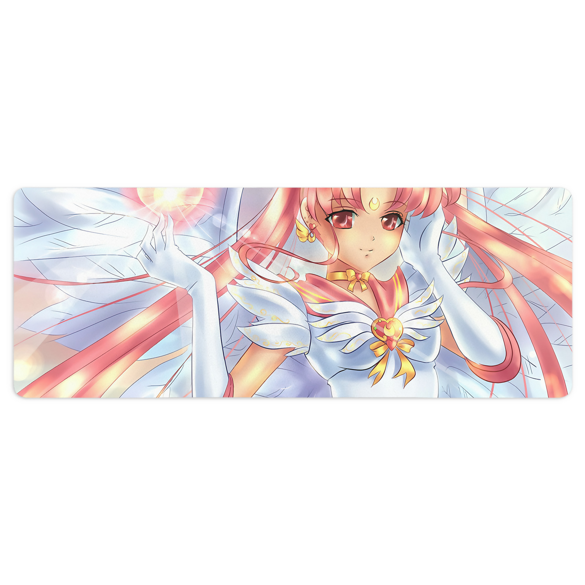 （画像用） 美少女戦士セーラームーン Sailor Moon ステッチ加工 大判デスクマット／滑り止めマウスパッド