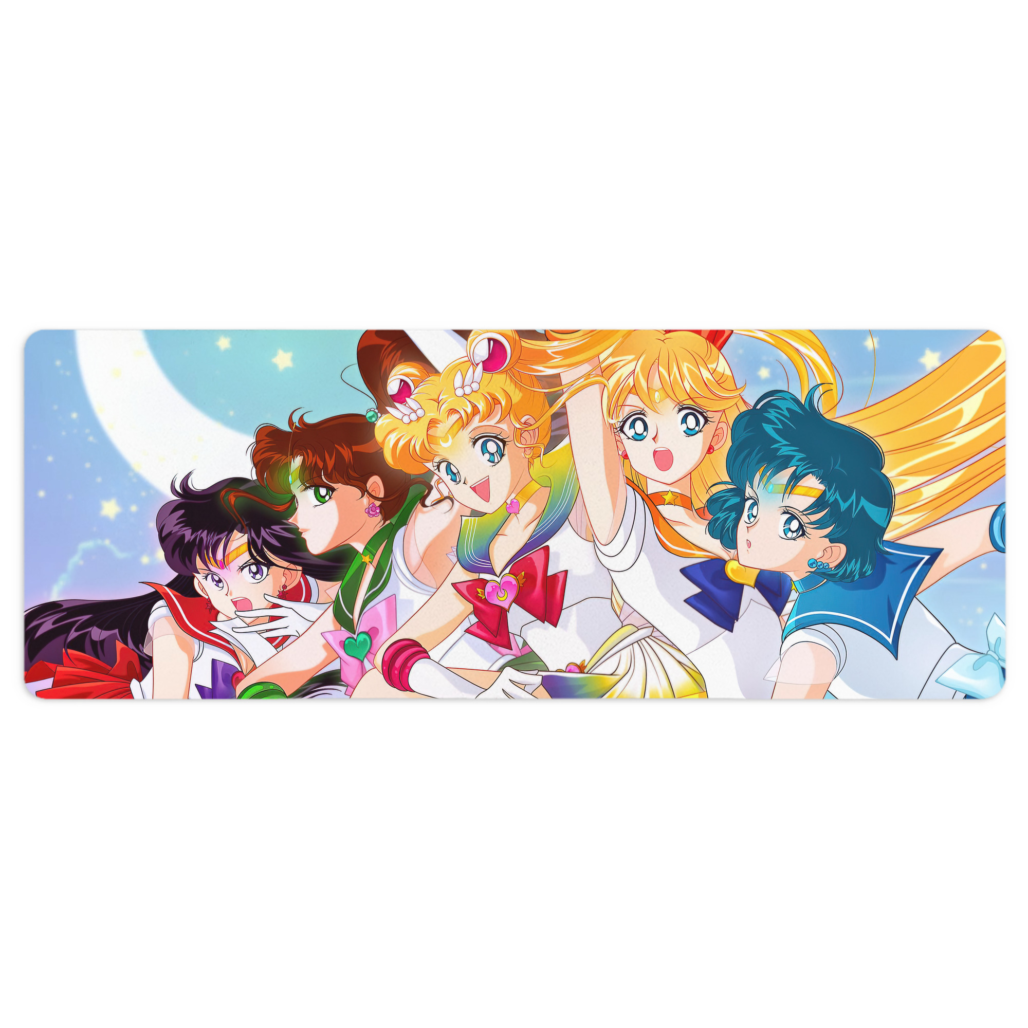 （画像用） 美少女戦士セーラームーン Sailor Moon ステッチ加工 大判デスクマット／滑り止めマウスパッド