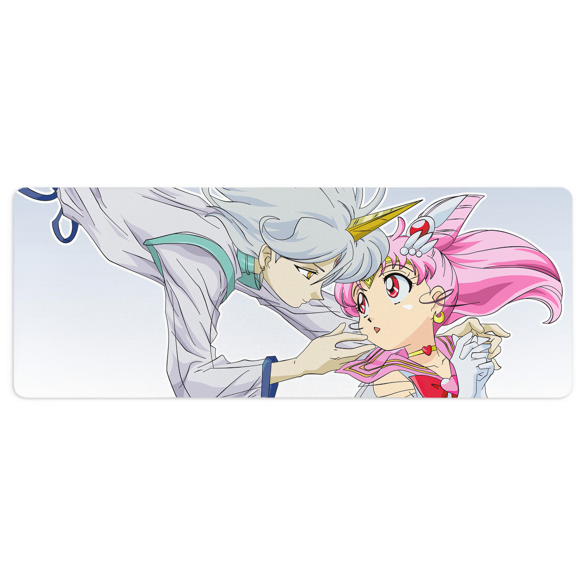 （画像用） 美少女戦士セーラームーン Sailor Moon ステッチ加工 大判デスクマット／滑り止めマウスパッド