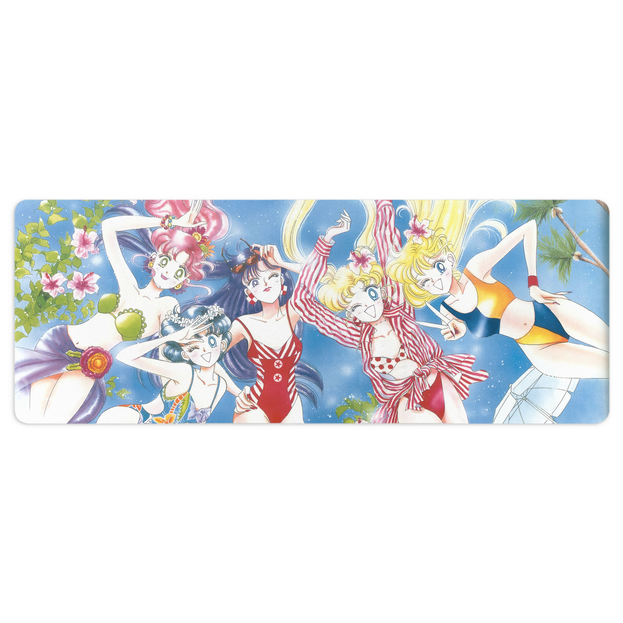 （画像用） 美少女戦士セーラームーン Sailor Moon ステッチ加工 大判デスクマット／滑り止めマウスパッド
