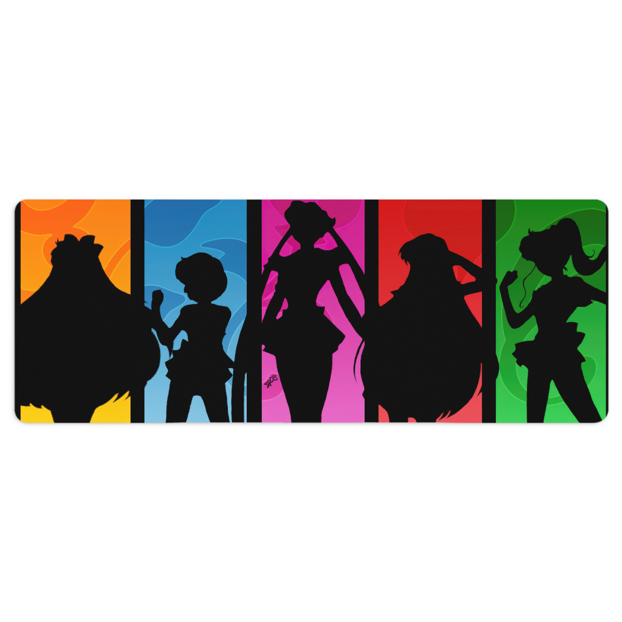 （画像用） 美少女戦士セーラームーン Sailor Moon ステッチ加工 大判デスクマット／滑り止めマウスパッド