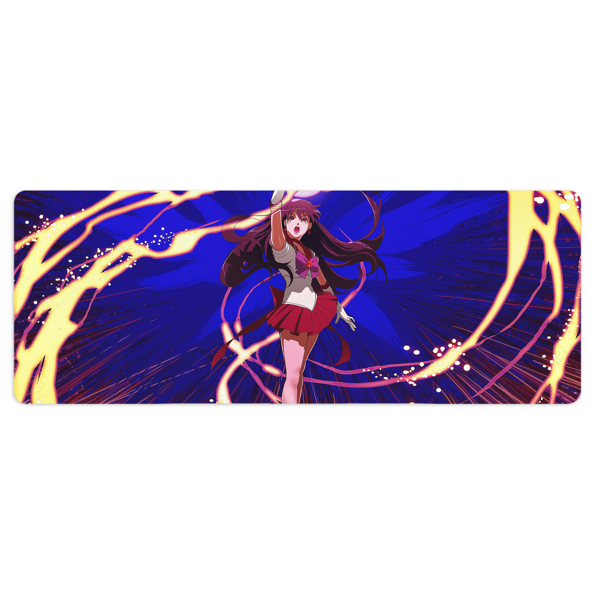 （画像用） 美少女戦士セーラームーン Sailor Moon ステッチ加工 大判デスクマット／滑り止めマウスパッド
