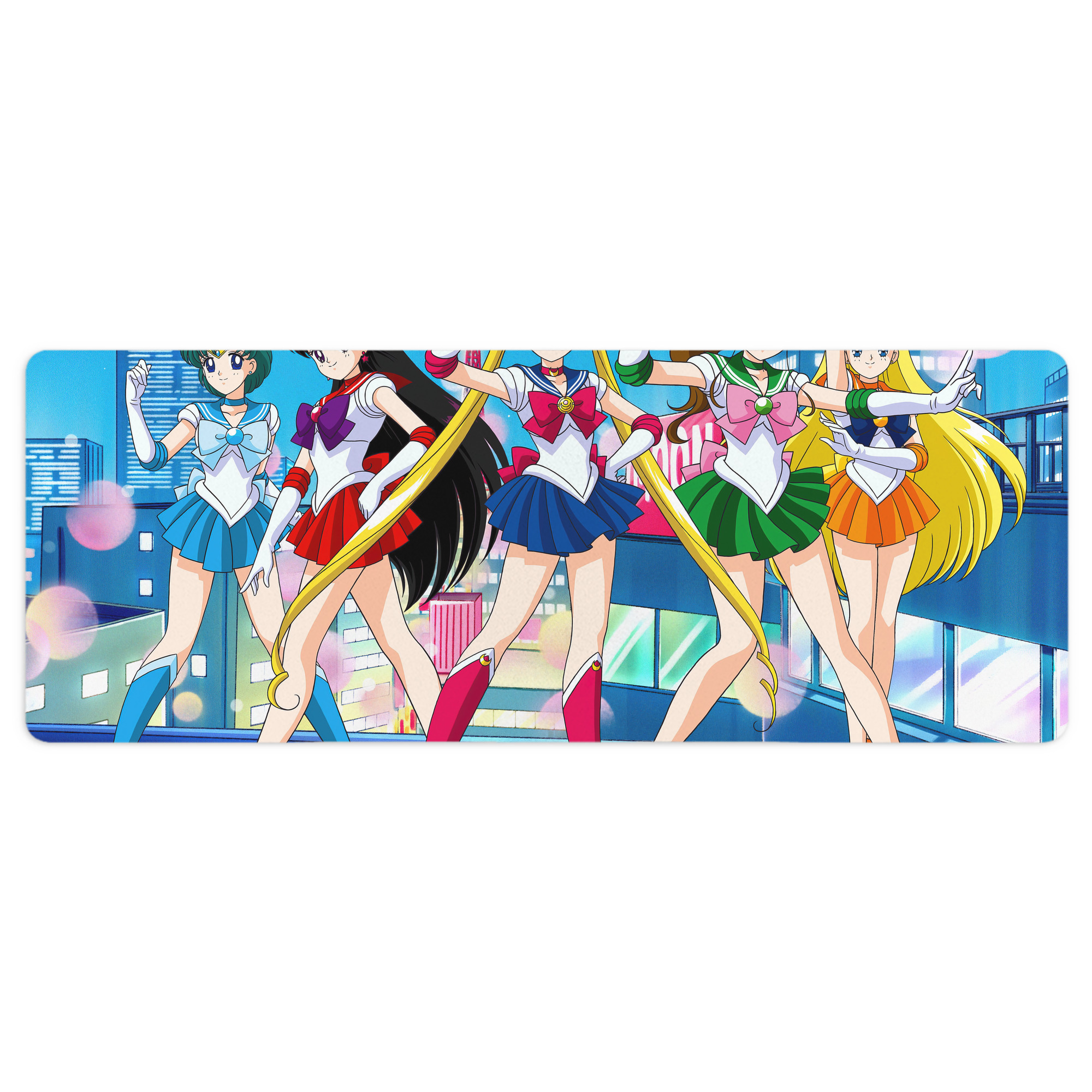 （画像用） 美少女戦士セーラームーン Sailor Moon ステッチ加工 大判デスクマット／滑り止めマウスパッド