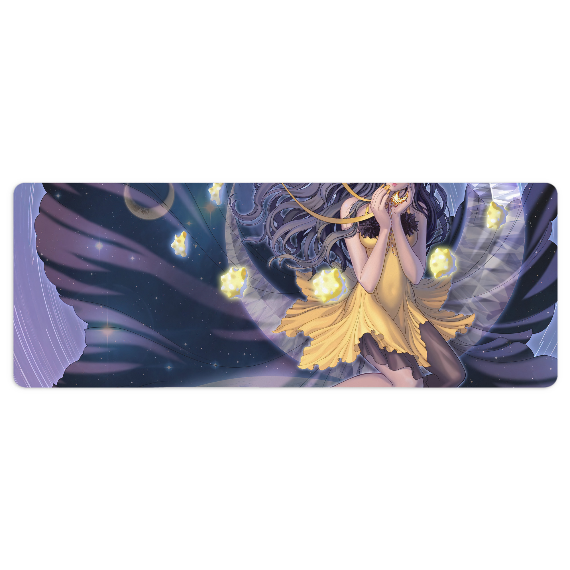 （画像用） 美少女戦士セーラームーン Sailor Moon ステッチ加工 大判デスクマット／滑り止めマウスパッド