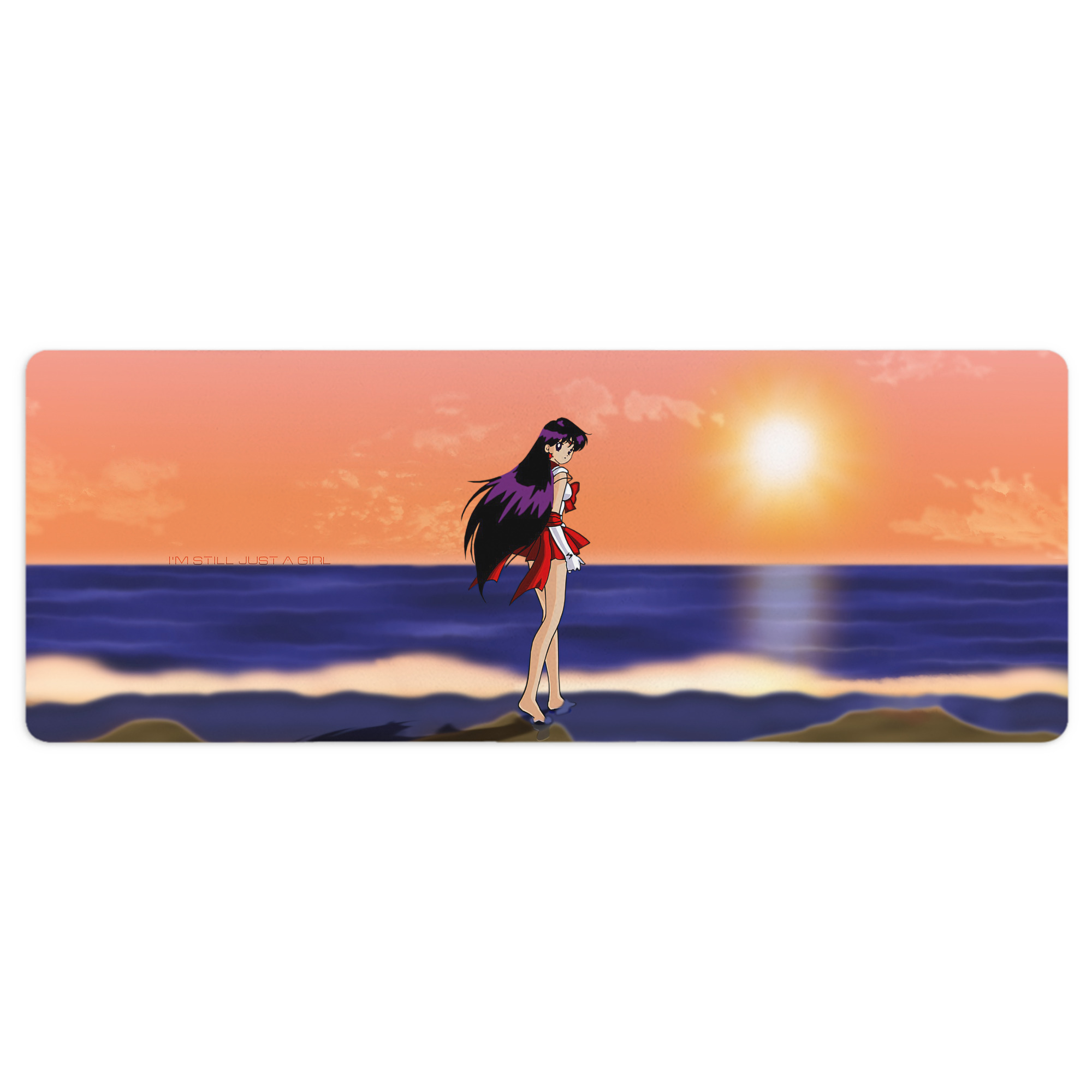 （画像用） 美少女戦士セーラームーン Sailor Moon ステッチ加工 大判デスクマット／滑り止めマウスパッド