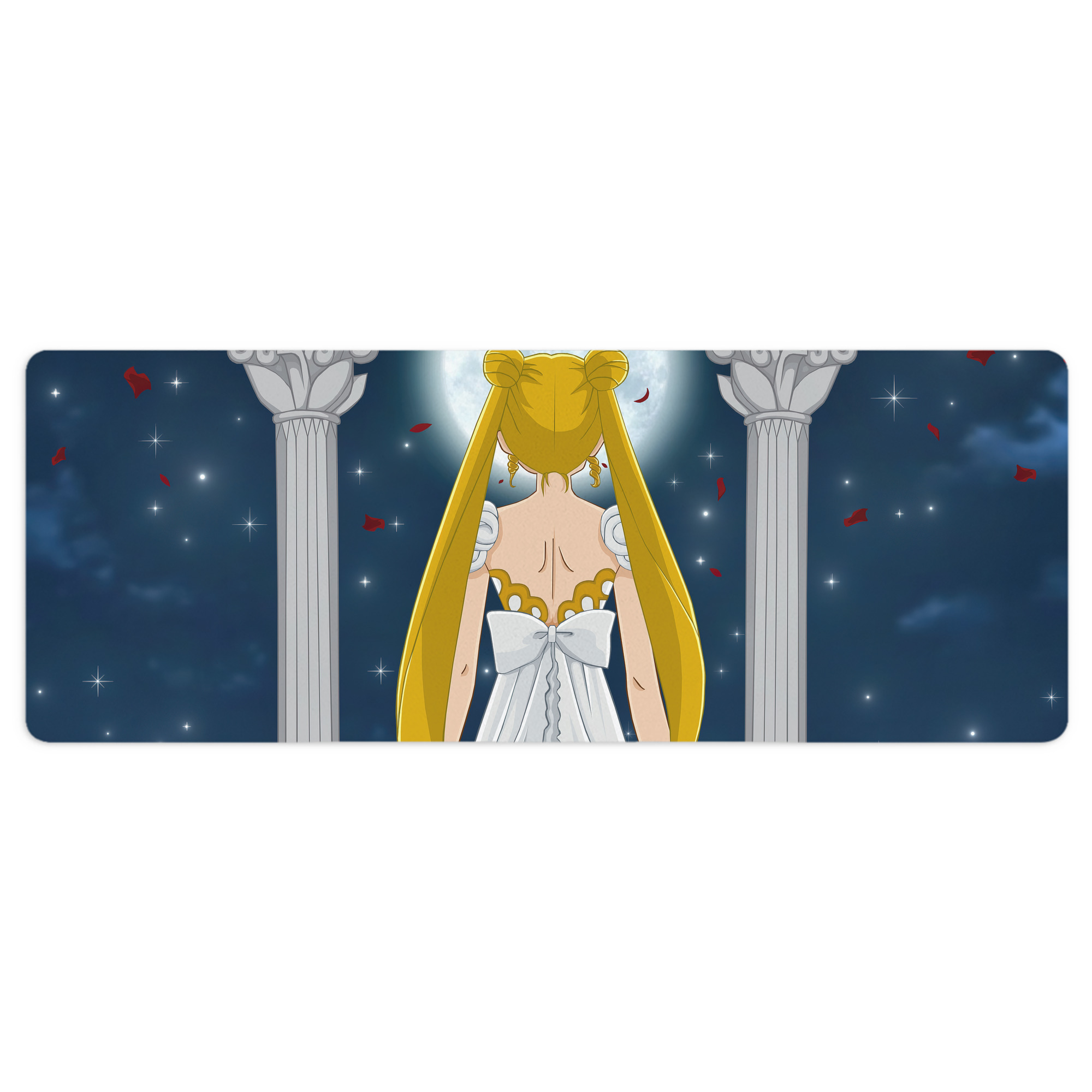 （画像用） 美少女戦士セーラームーン Sailor Moon ステッチ加工 大判デスクマット／滑り止めマウスパッド