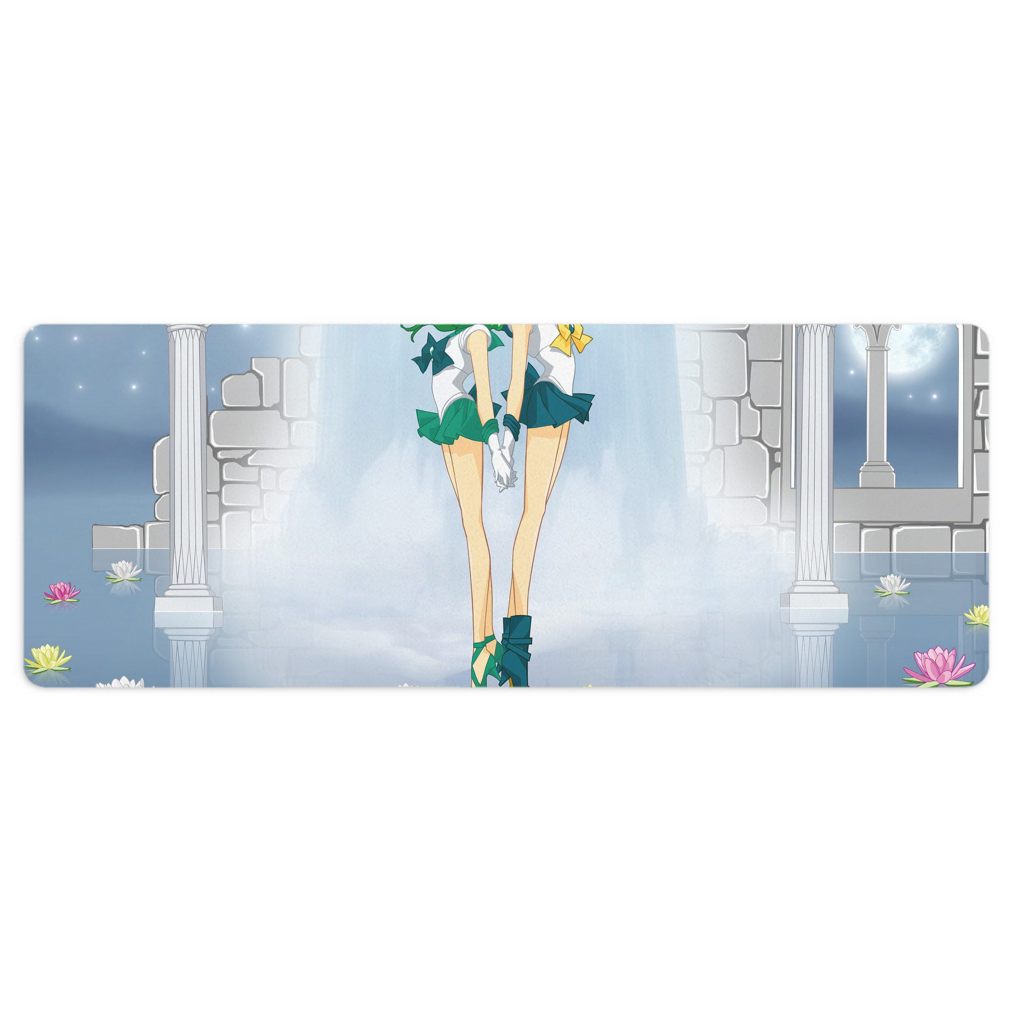（画像用） 美少女戦士セーラームーン Sailor Moon ステッチ加工 大判デスクマット／滑り止めマウスパッド