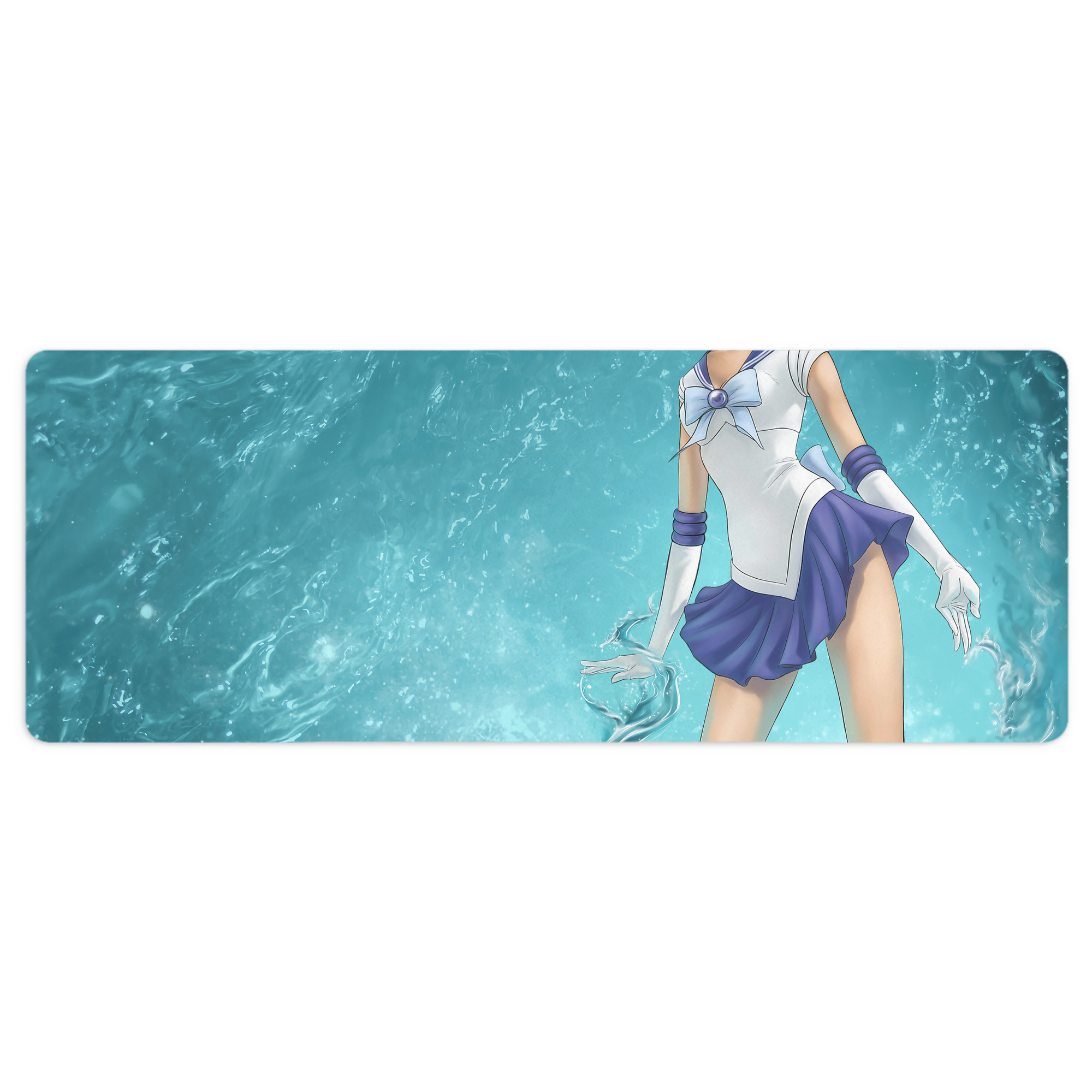 （画像用） 美少女戦士セーラームーン Sailor Moon ステッチ加工 大判デスクマット／滑り止めマウスパッド