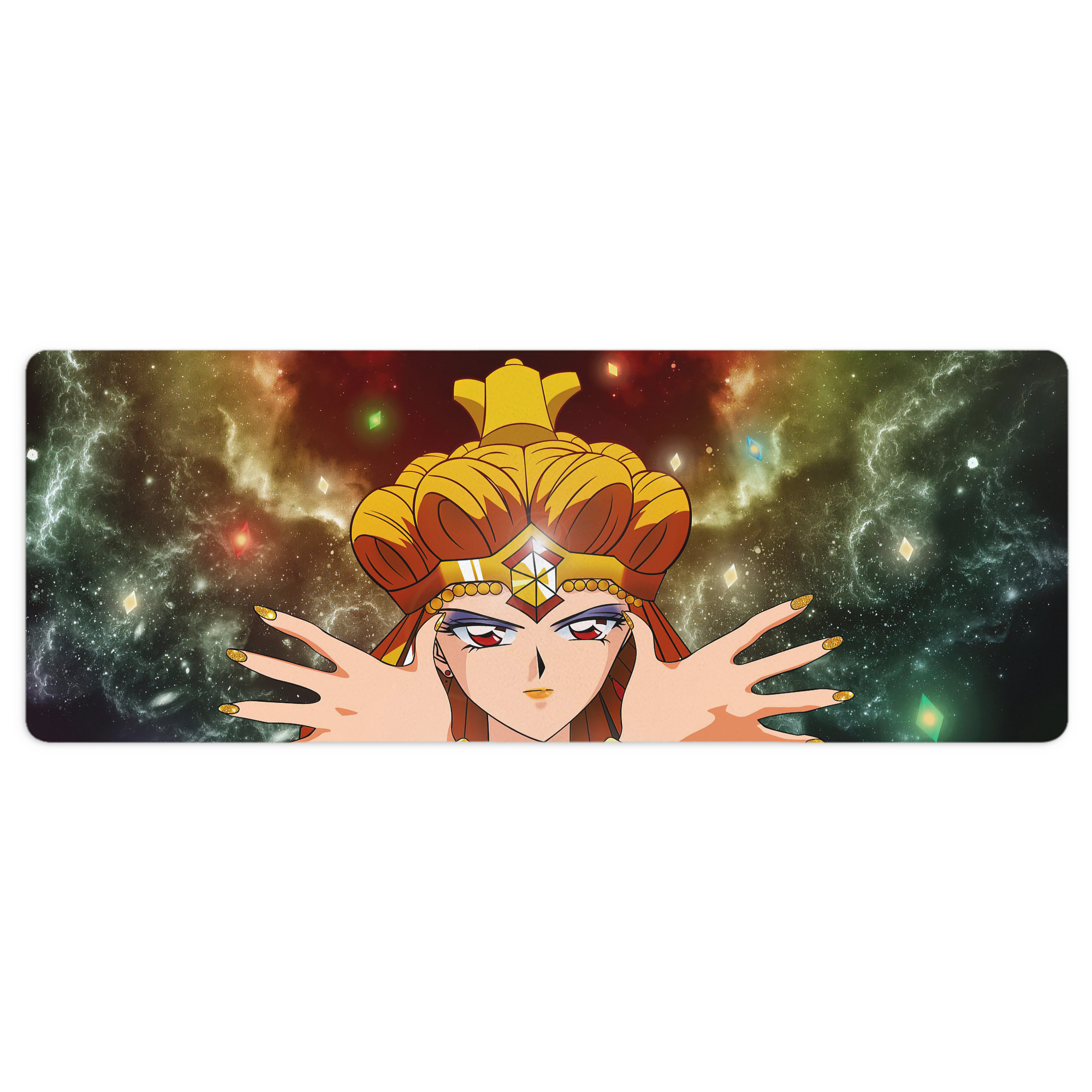 （画像用） 美少女戦士セーラームーン Sailor Moon ステッチ加工 大判デスクマット／滑り止めマウスパッド