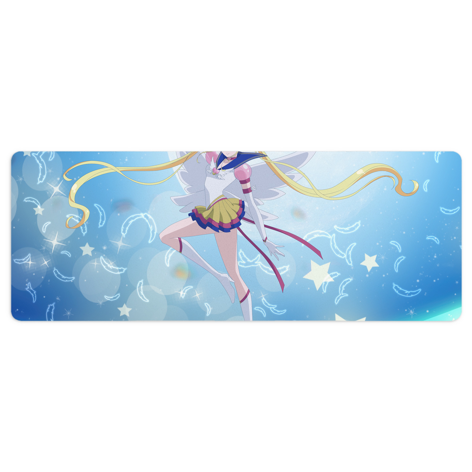 （画像用） 美少女戦士セーラームーン Sailor Moon ステッチ加工 大判デスクマット／滑り止めマウスパッド