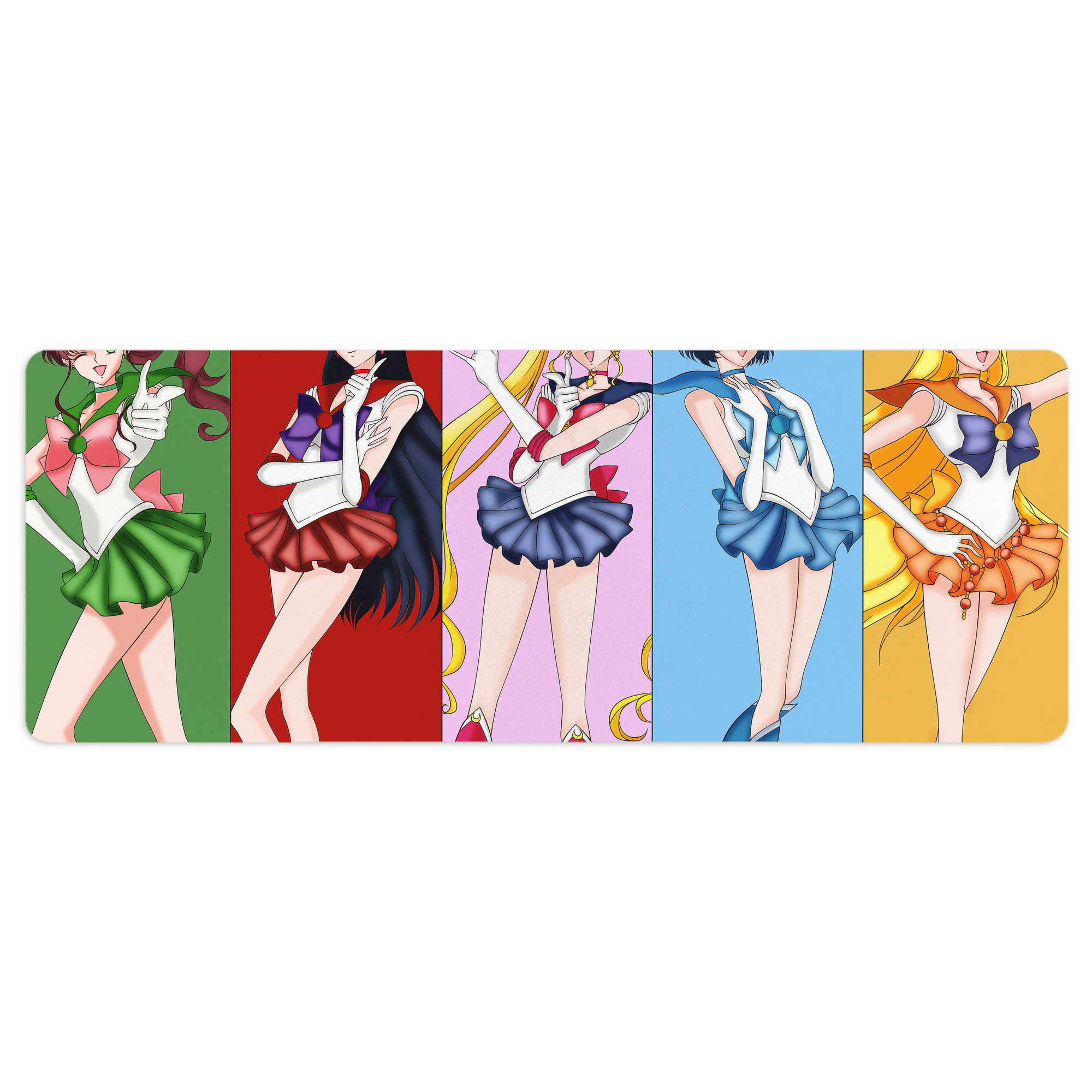 （画像用） 美少女戦士セーラームーン Sailor Moon ステッチ加工 大判デスクマット／滑り止めマウスパッド