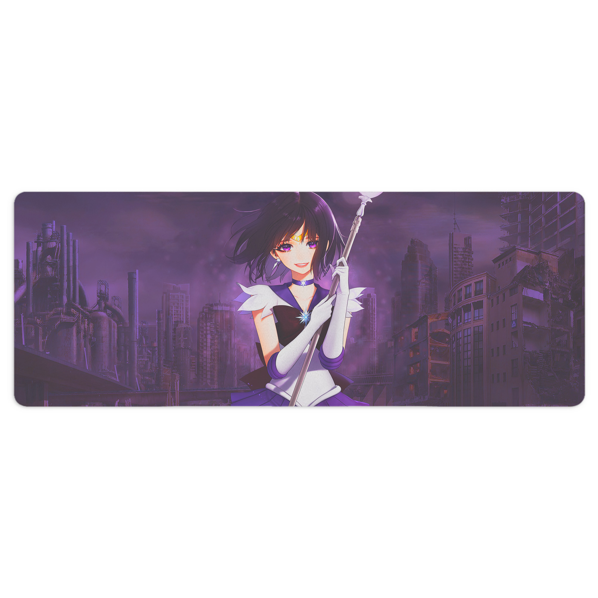 （画像用） 美少女戦士セーラームーン Sailor Moon ステッチ加工 大判デスクマット／滑り止めマウスパッド