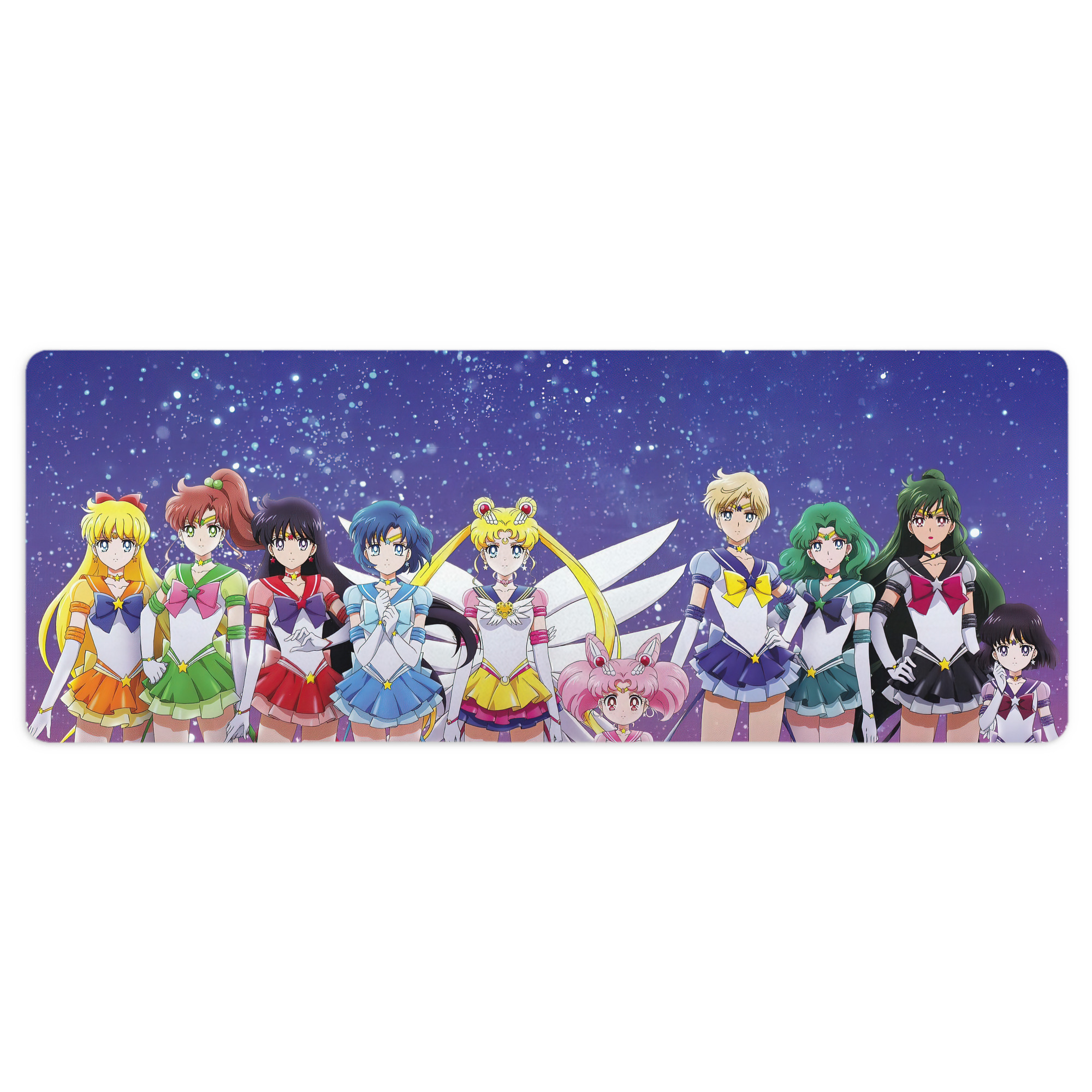 （画像用） 美少女戦士セーラームーン Sailor Moon ステッチ加工 大判デスクマット／滑り止めマウスパッド