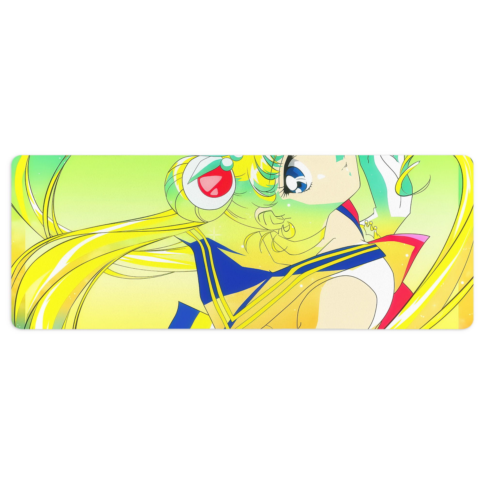 （画像用） 美少女戦士セーラームーン Sailor Moon ステッチ加工 大判デスクマット／滑り止めマウスパッド
