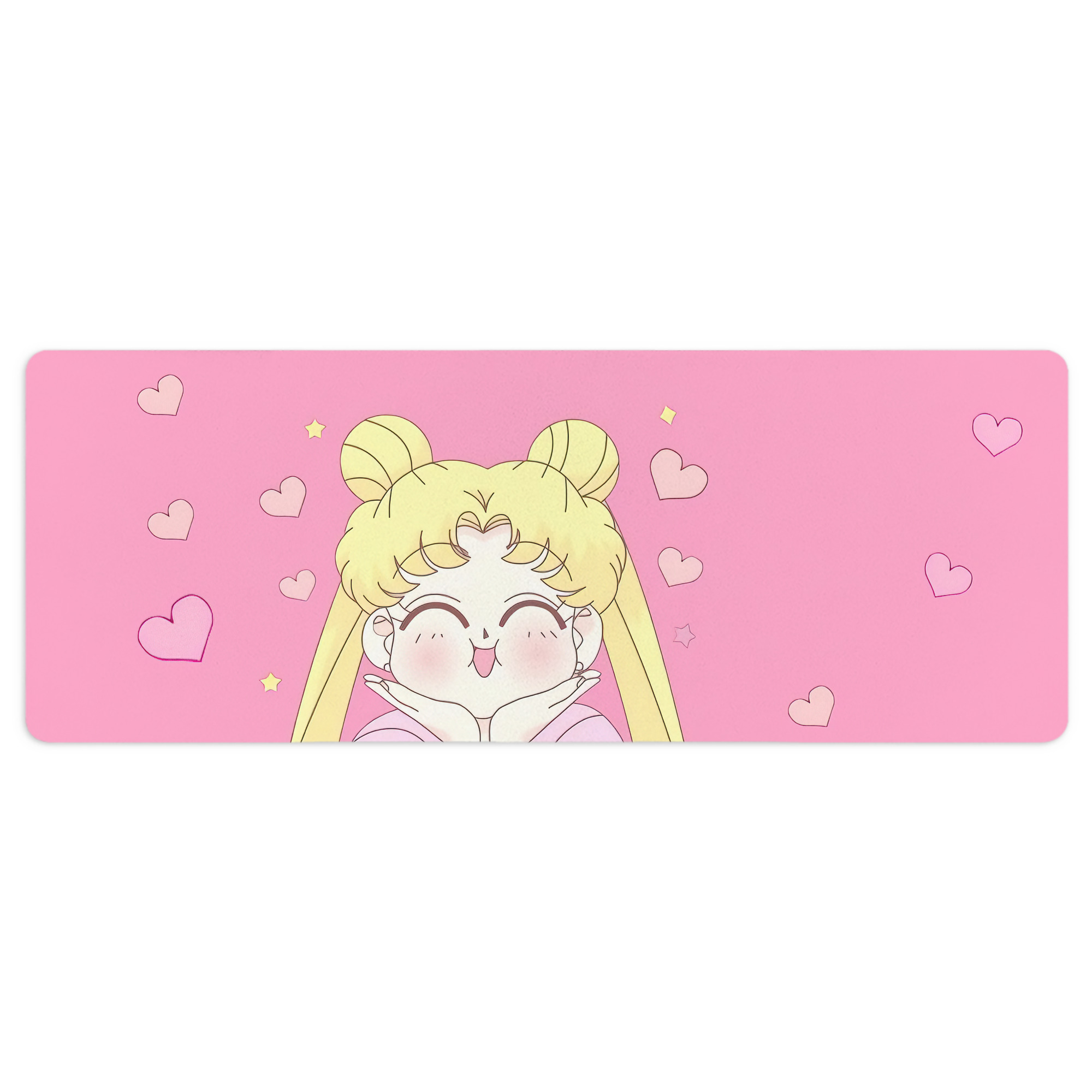 （画像用） 美少女戦士セーラームーン Sailor Moon ステッチ加工 大判デスクマット／滑り止めマウスパッド