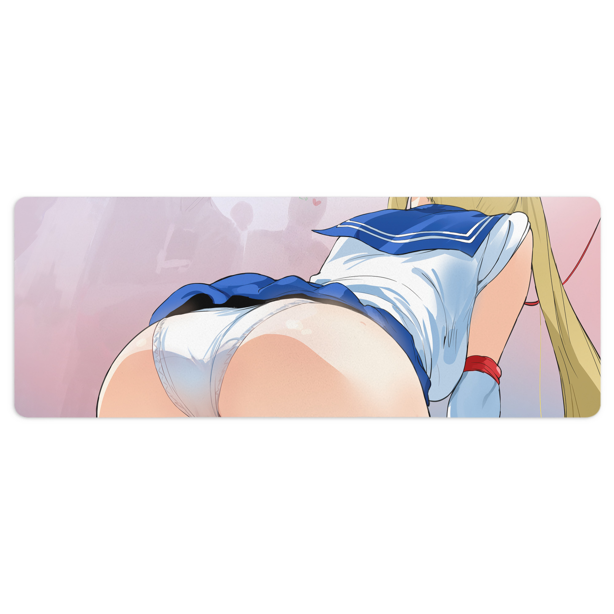 （画像用） 美少女戦士セーラームーン Sailor Moon ステッチ加工 大判デスクマット／滑り止めマウスパッド