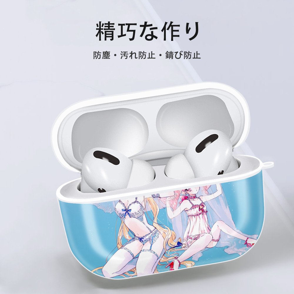 美少女戦士セーラームーン Sailor Moon 【AirPods Pro用】ハードシェル保護ケース 耐衝撃・防指紋・カラビナ付き商品仕様