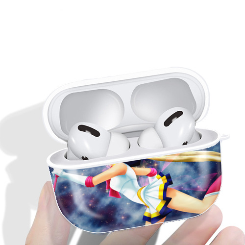 美少女戦士セーラームーン Sailor Moon 【AirPods Pro用】ハードシェル保護ケース 耐衝撃・防指紋・カラビナ付き商品仕様