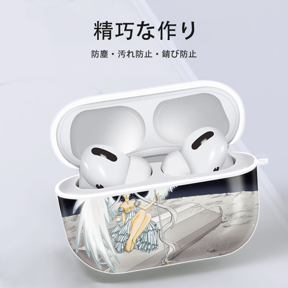 美少女戦士セーラームーン Sailor Moon 【AirPods Pro用】ハードシェル保護ケース 耐衝撃・防指紋・カラビナ付き商品仕様