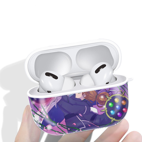 美少女戦士セーラームーン Sailor Moon 【AirPods Pro用】ハードシェル保護ケース 耐衝撃・防指紋・カラビナ付き商品仕様