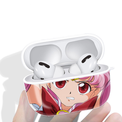 美少女戦士セーラームーン Sailor Moon 【AirPods Pro用】ハードシェル保護ケース 耐衝撃・防指紋・カラビナ付き商品仕様